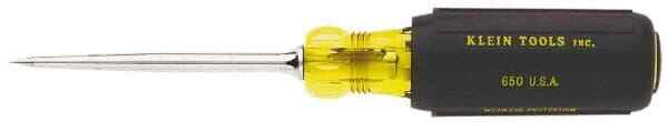 Klein Tools 650 Steel Scratch Awl with Cushion Grip Handle