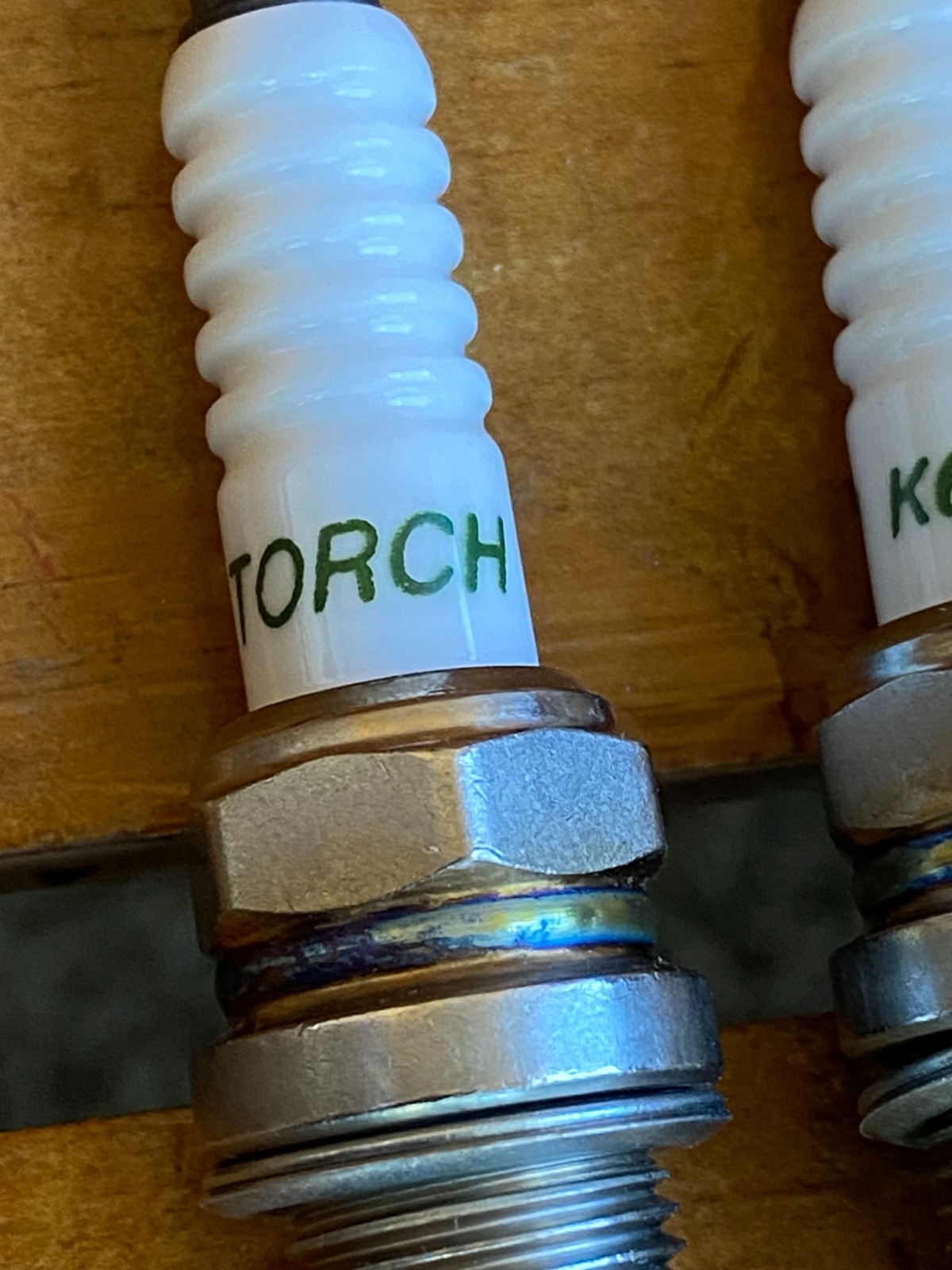 TORCH K6RTC Spark Plug Replace for Champion RC12YC Bosch FR7HC & Others Lot of 4
