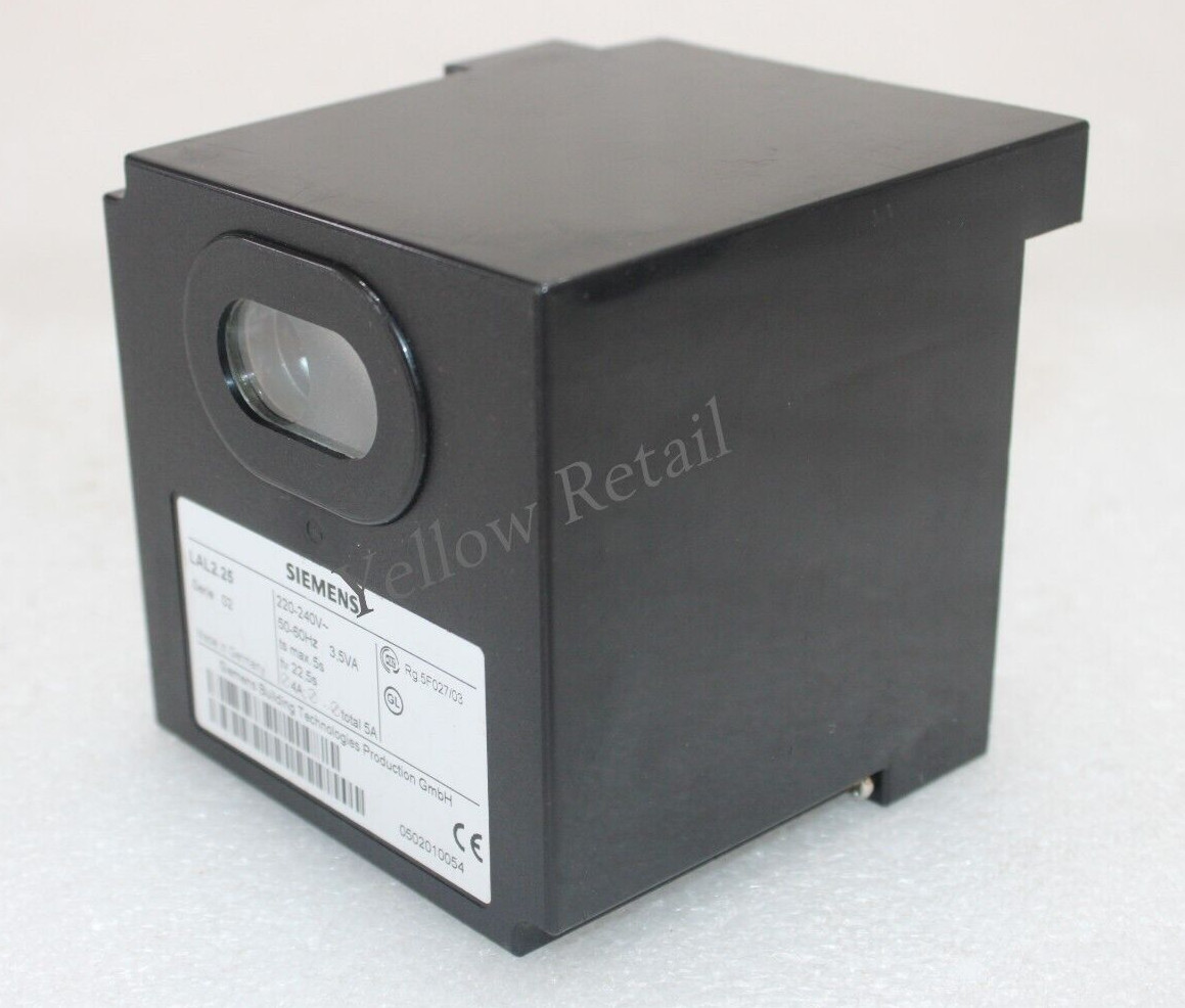 SIEMENS LAL2.25 OIL BURNER CONTROLLER 220-240V 50/60Hz LAL225