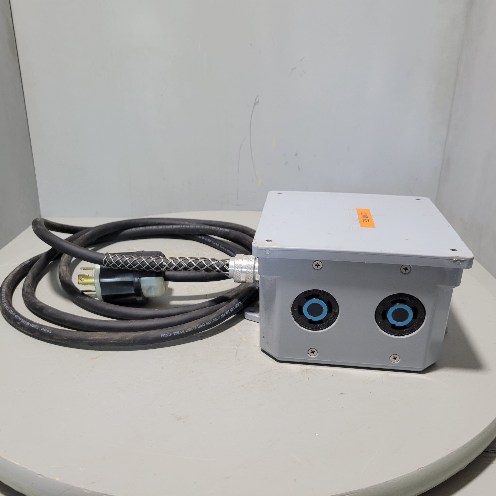 Cantex, Levitron Electrical Box w/ Plug/Connector, 30A, 3PH, 250V, L15-30