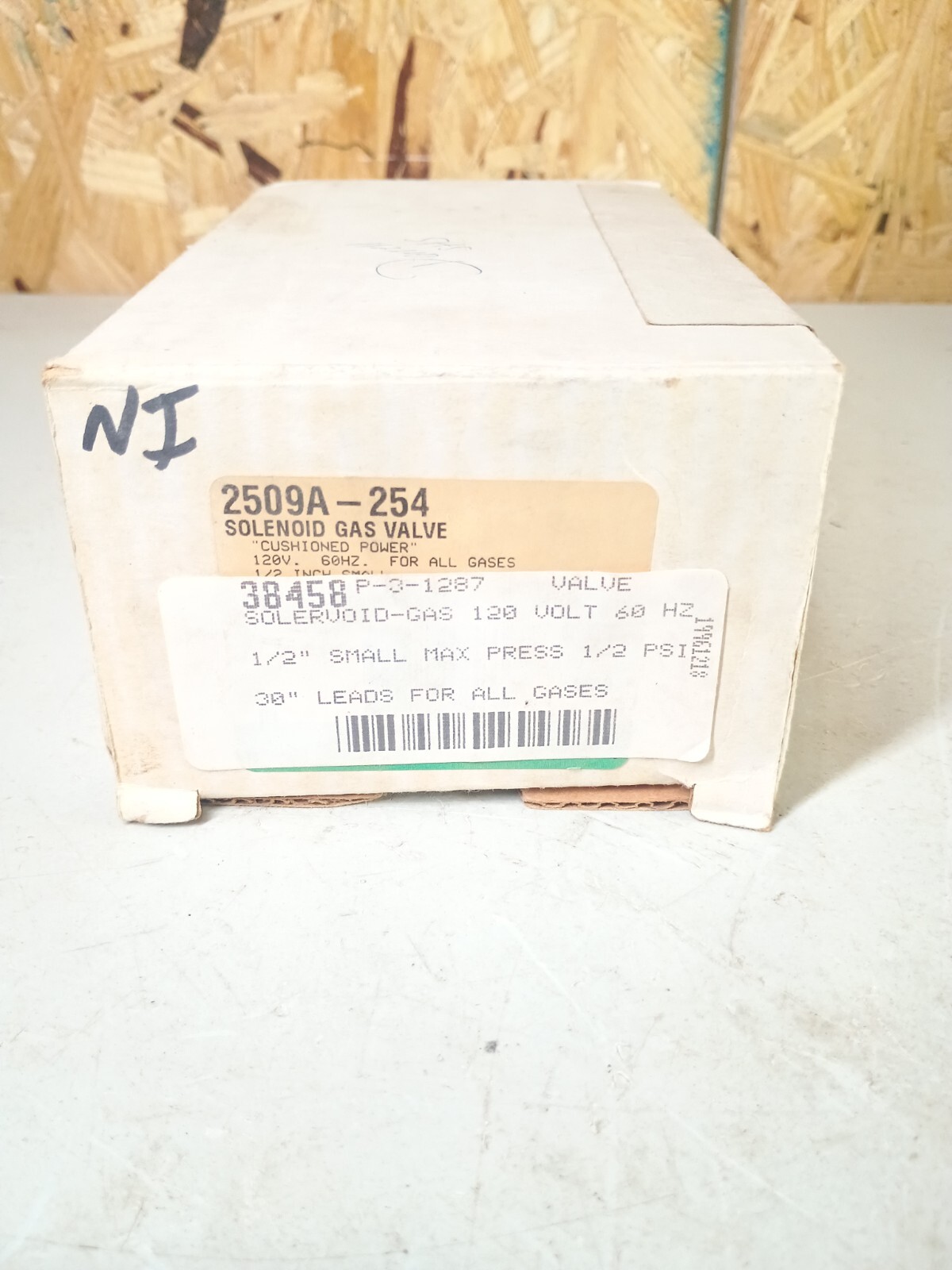 White Rodgers 2509A-254 120V Solenoid All Gas Valve 1/2″ x 1/2″ 329,000 BTU