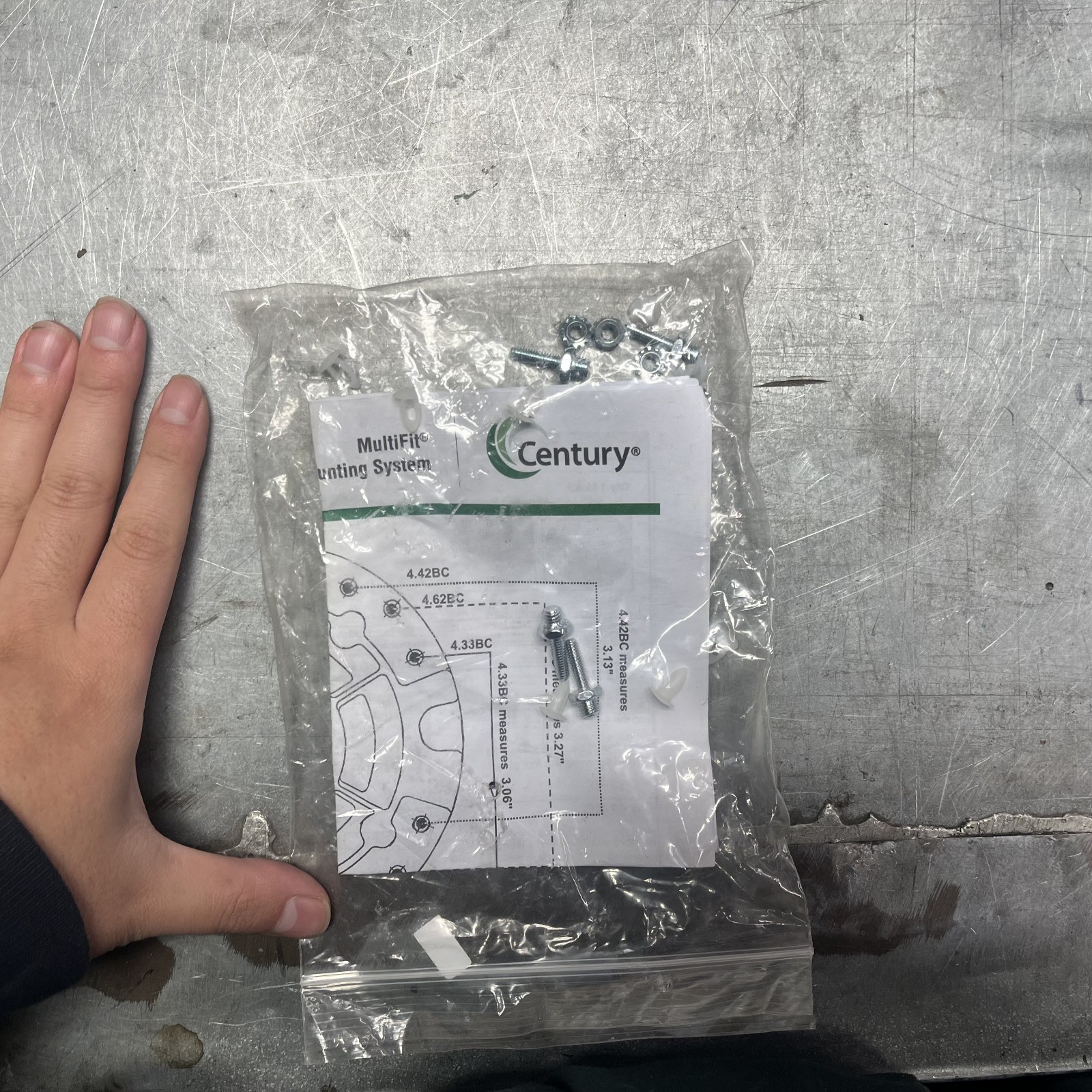 Century 9723 Condenser Fan Motor