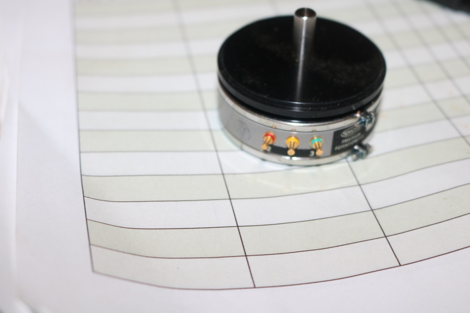 NOS Spectrol precision potentiometer RR2000C2A9T103 301-10K 5905-00-431-5351