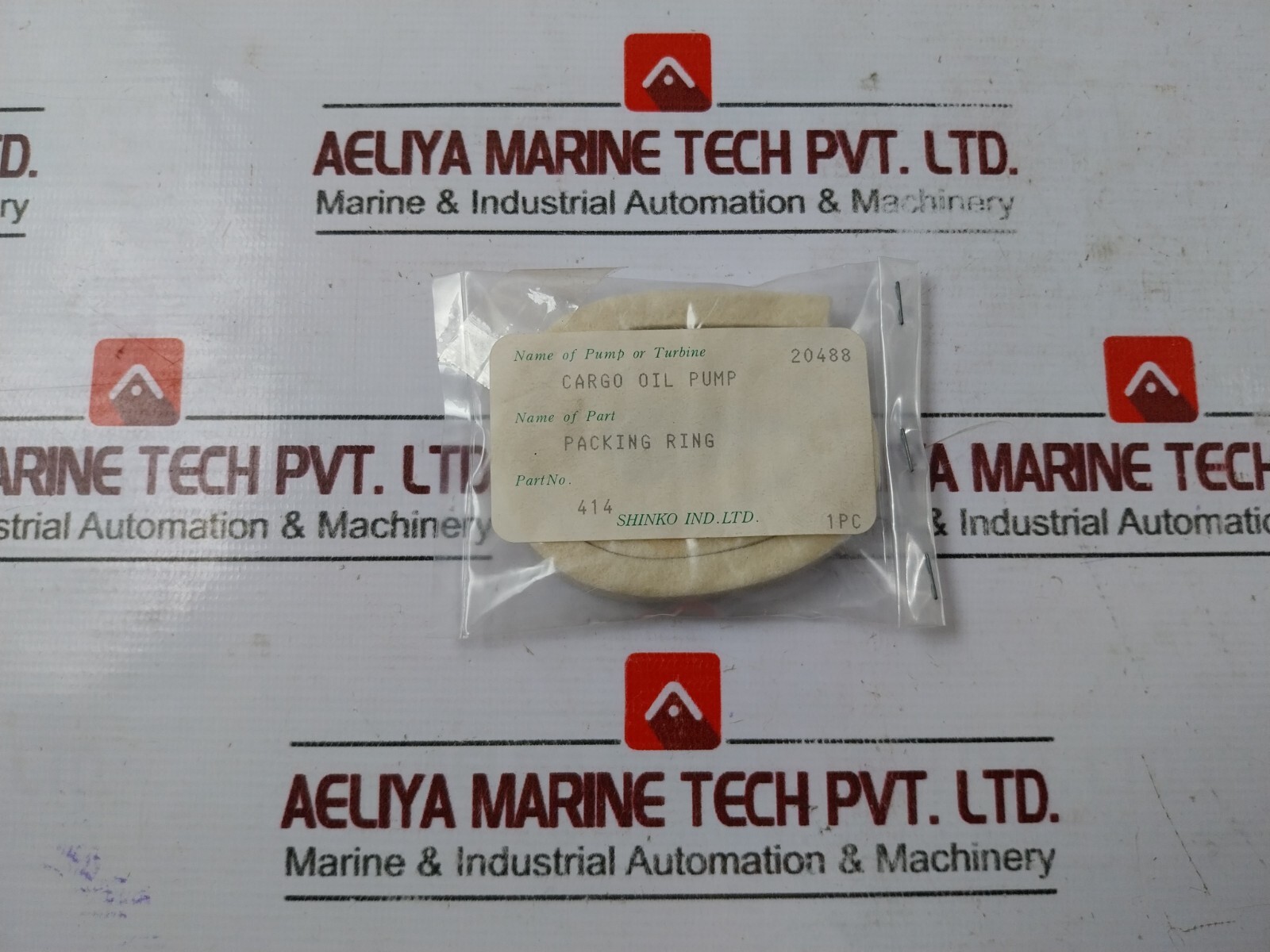 Shinko 414 Genuine Parts Packing Ring for Ballast Pump 20488