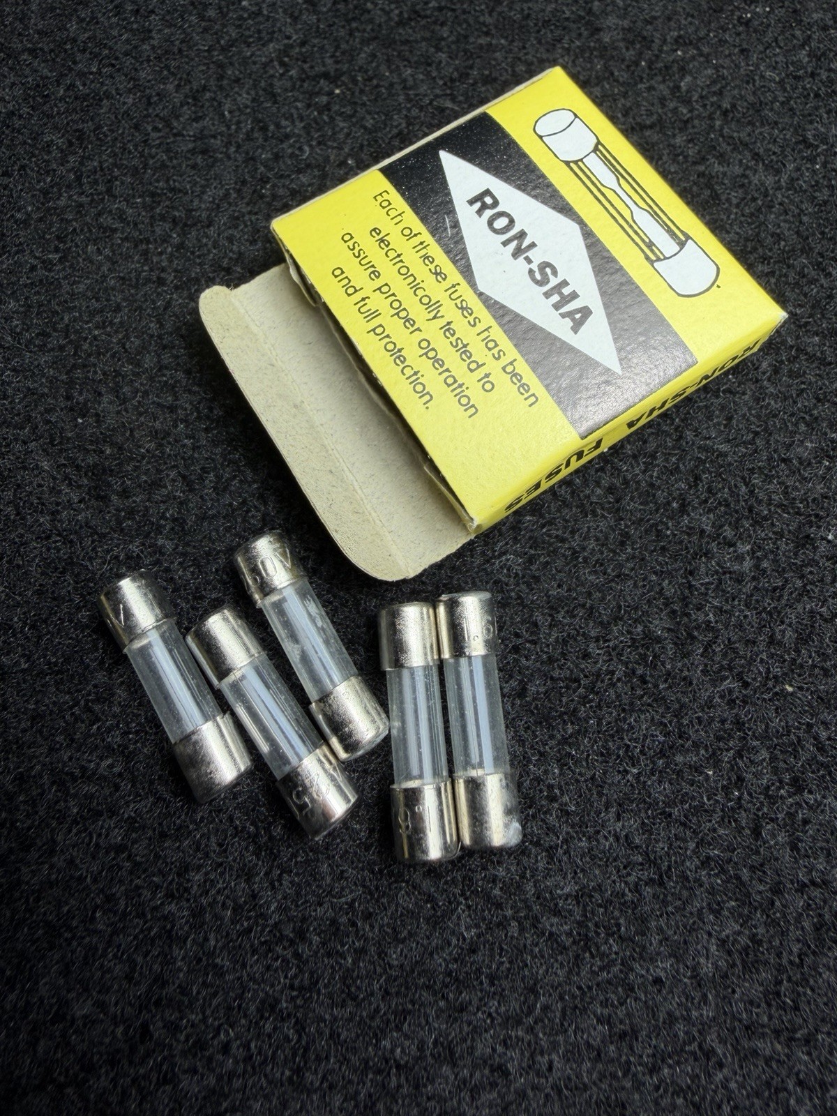Ron-Sha GMA-1.6 Fuse Cross Ref 6F100 Fine Wire Element (Pack of 5)