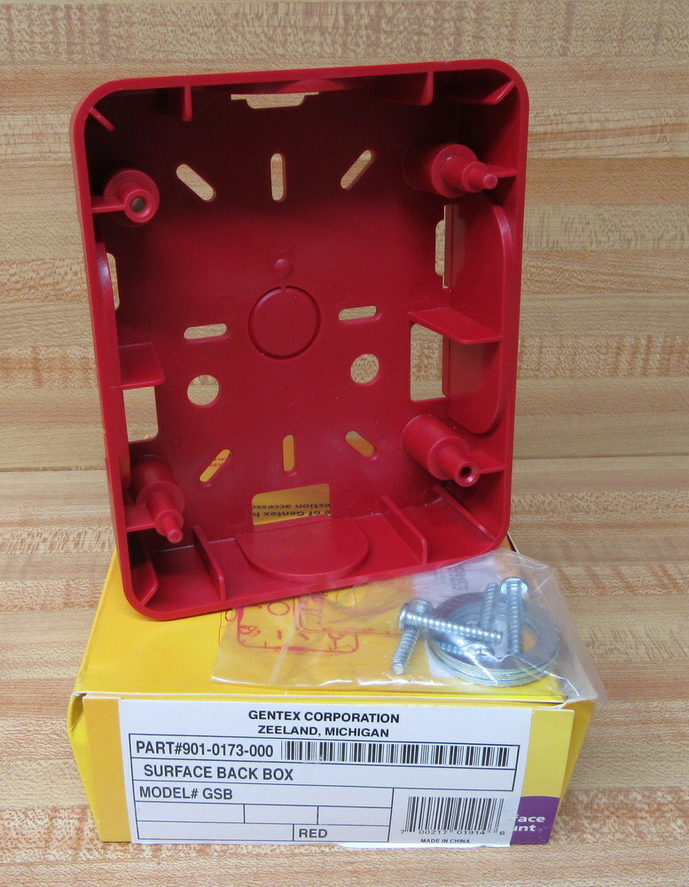 Gentex 901-0173-000 Back Box 9010173000 (Pack of 12)