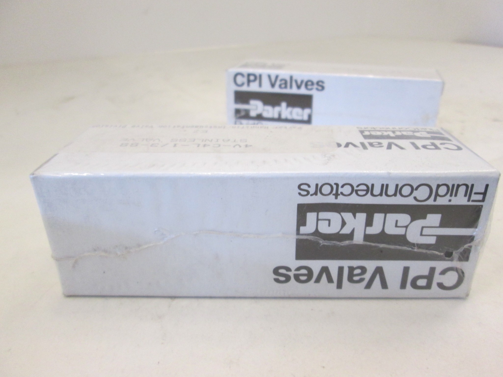 Parker, 4V-C4L-1/3-SS, Check Valve, New Unopened, Lot of 2