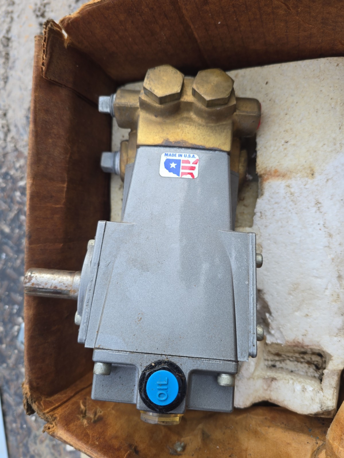 Teel Model: 2P414B 1500psi Press, Max RPM = 1750 Rated Flow = 3.2 GMP (W-2a)