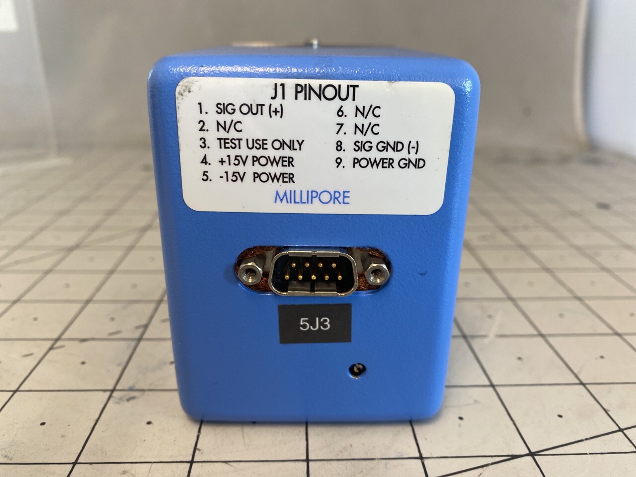 Millipore CHM4-M11S19-EMC Manometer PN: CMH4M1119E REV:A 853-031457-011-A-LEAN