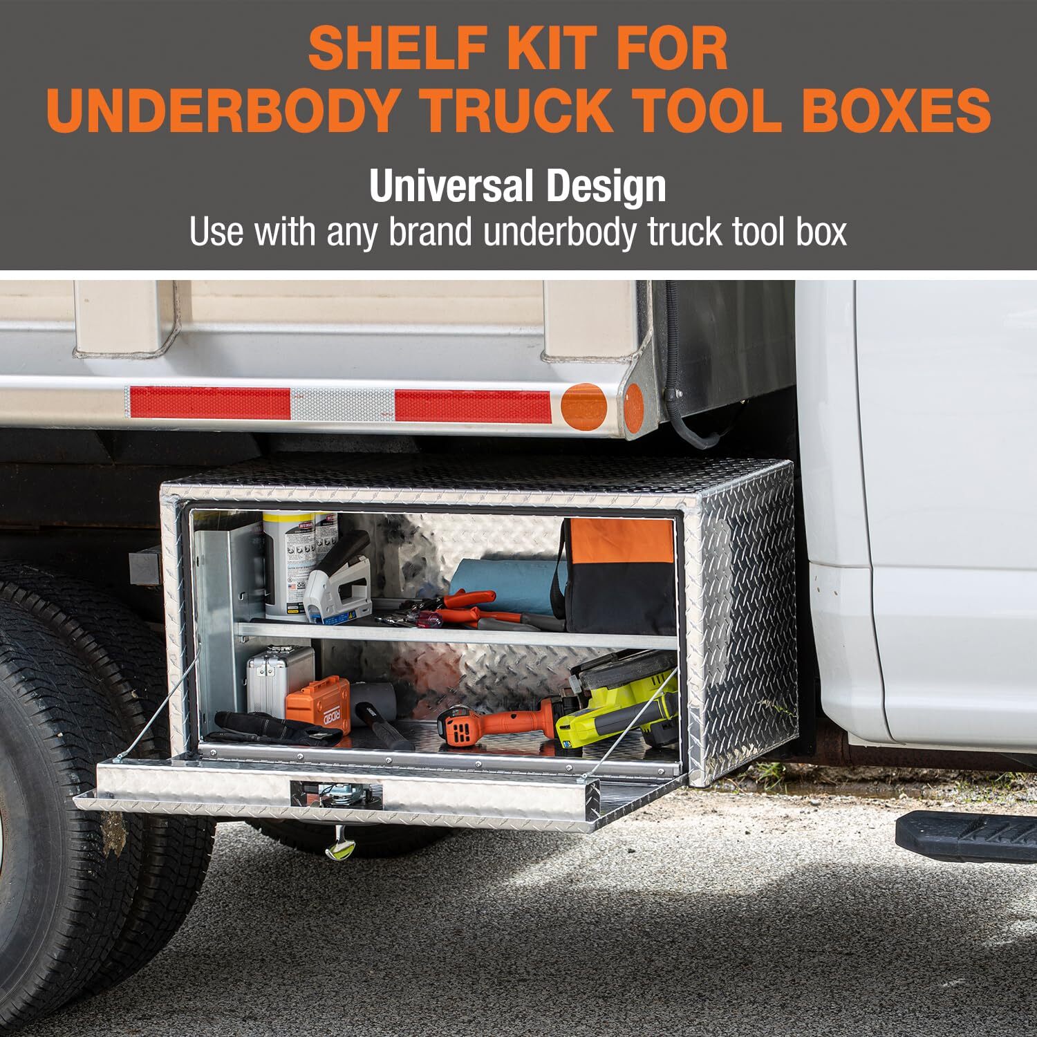 Buyers Products 1701072 Universal Shelf Kit for 18x18x36 Underbody Truck Tool