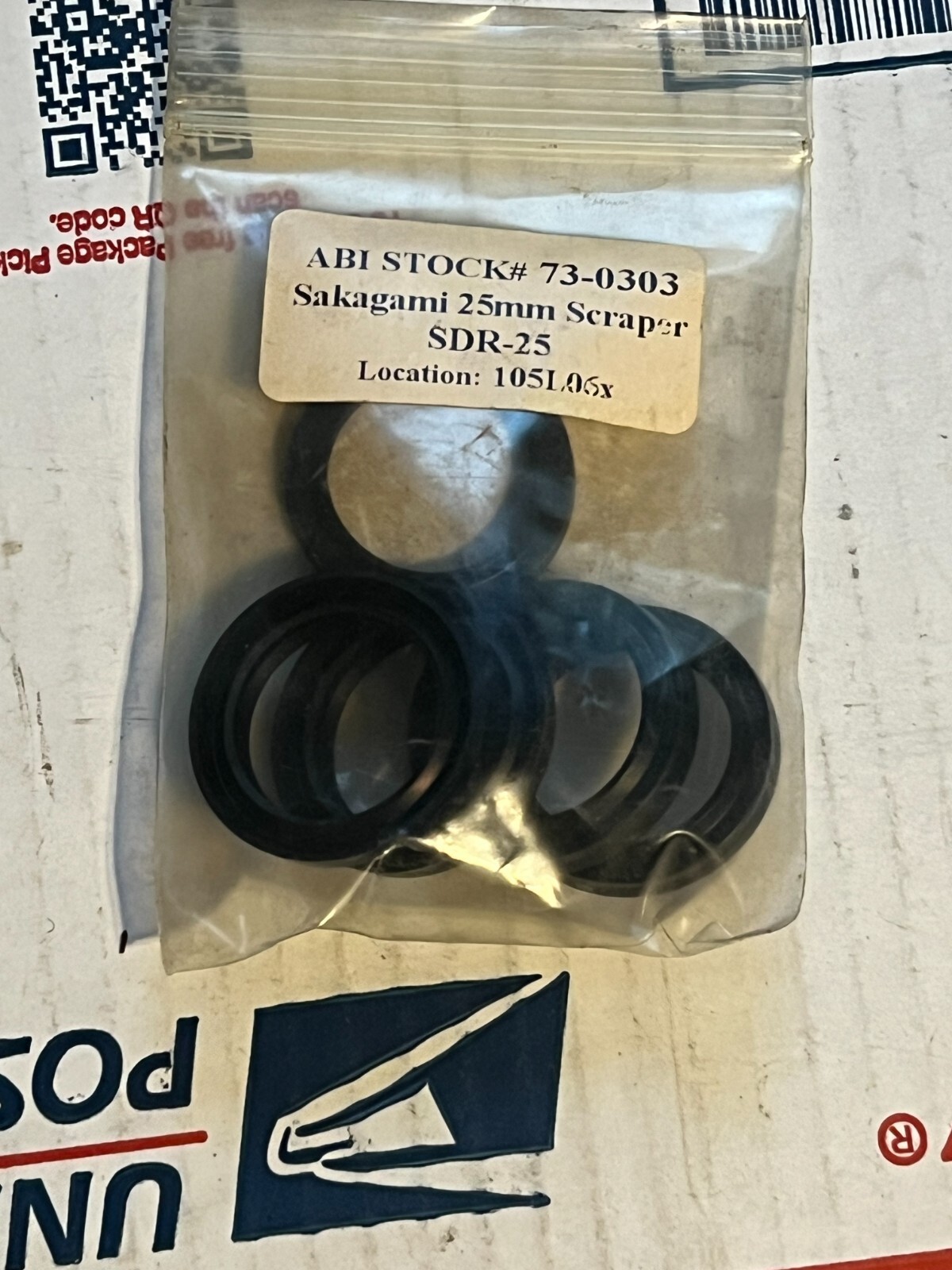 abi 73-0303 nos surplus bag of 5 sdr-25