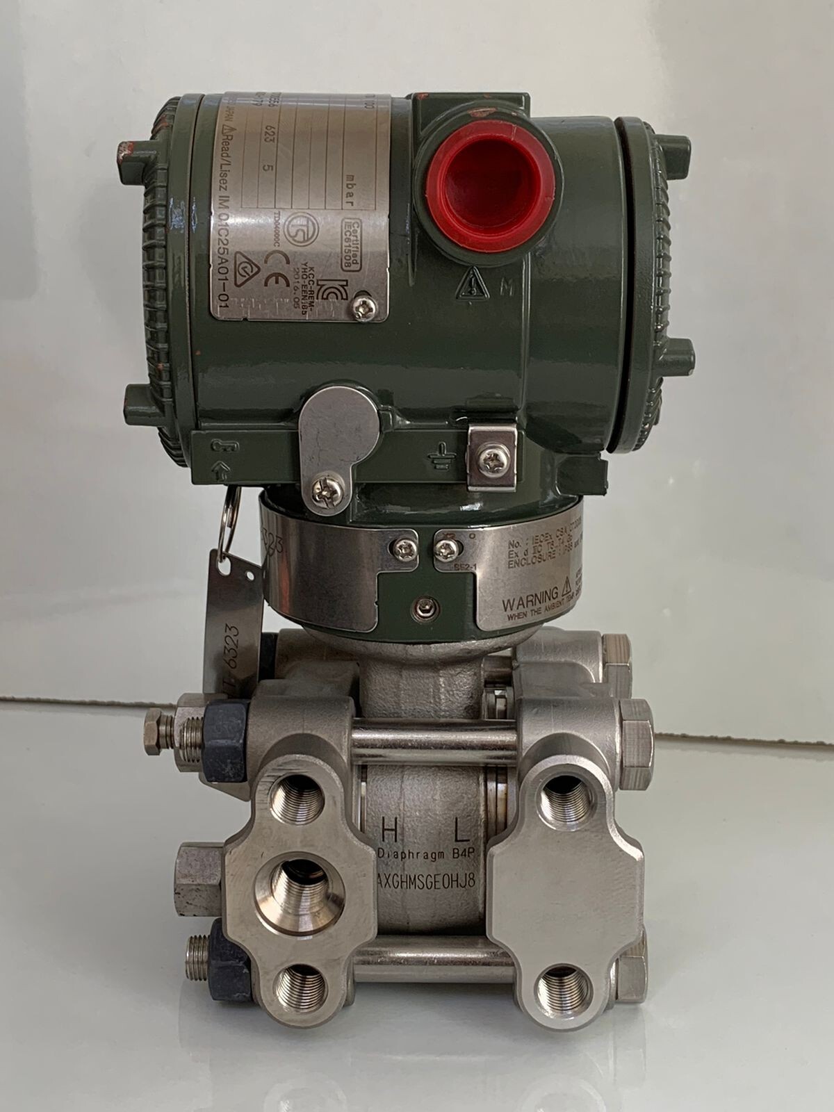 Yokogawa / Pressure Transmitter / EJA430E / S1 / MWP 5 bar, Cal Rng. 0-100 mbar