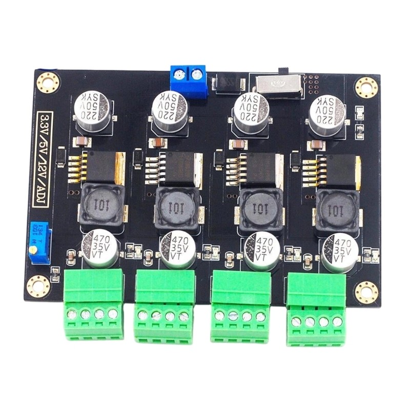 LM2596 Switching Power Supply 3.3V/5V/12V/ADJ Adjustable Voltages Power Module