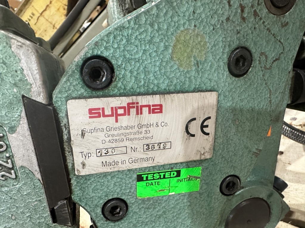 SUPFINA 130 SUPERFINISHING ROLL FINISHER ATTACHMENT