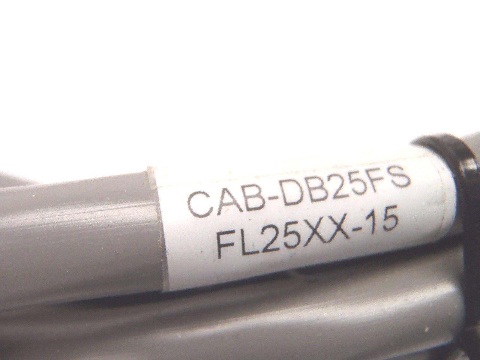 Numatics CAB-DB25FS FL25XX-15 Power Cable Female Connector to Flying Leads