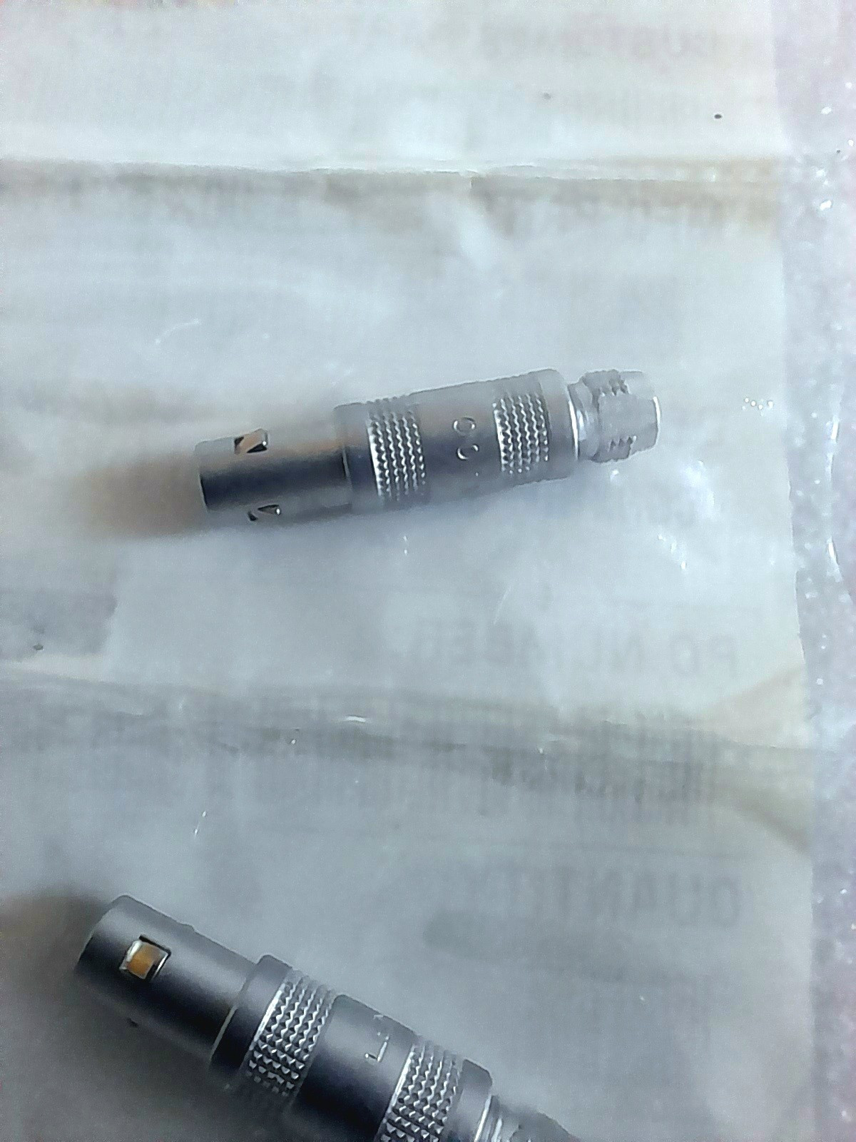 Set Of 3 LEMO FFA.00.250.CTAC29 Male Connector Plug, New In Package