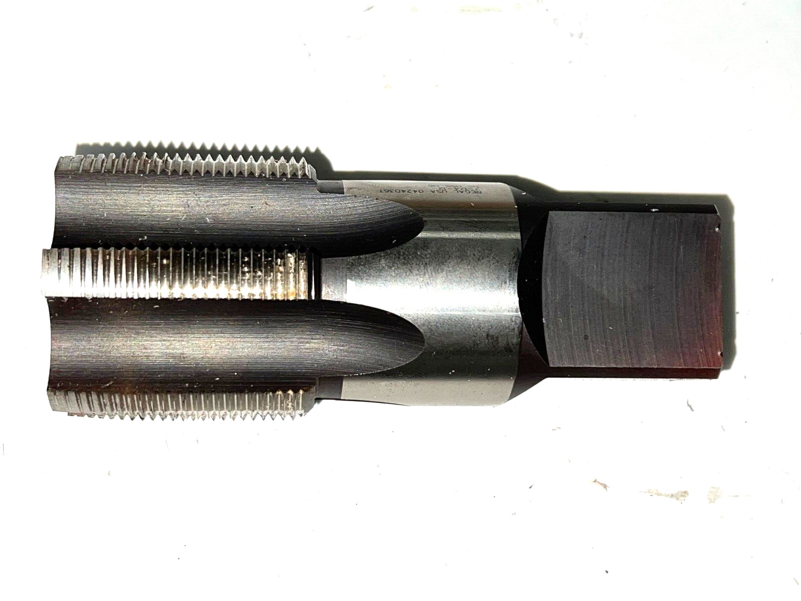 REGAL CUTTING TOOLS HAND TAP 014027AS 2-1/4″-12 UNS H6 RH 3-9/16″ LOC 5-1/4″ OAL