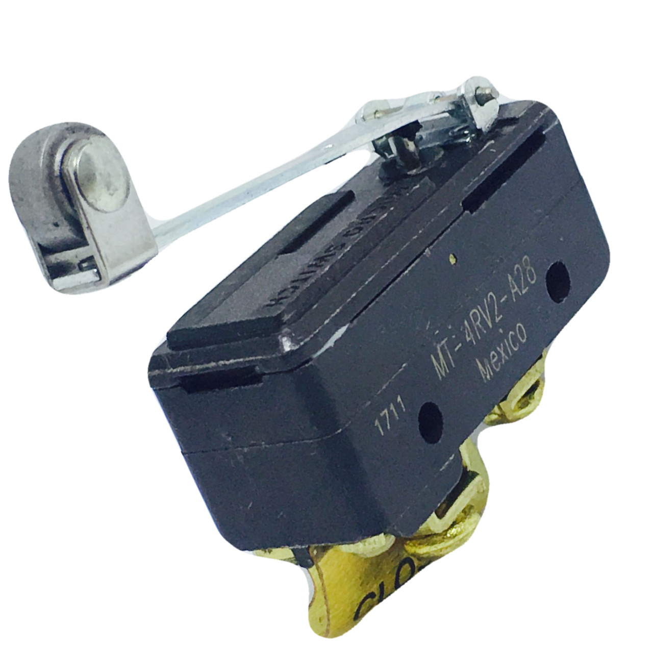 MT-4RV2-A28 Basic / Snap Action Switches SPDT 10A 125Vdc/Vac Roller Lever