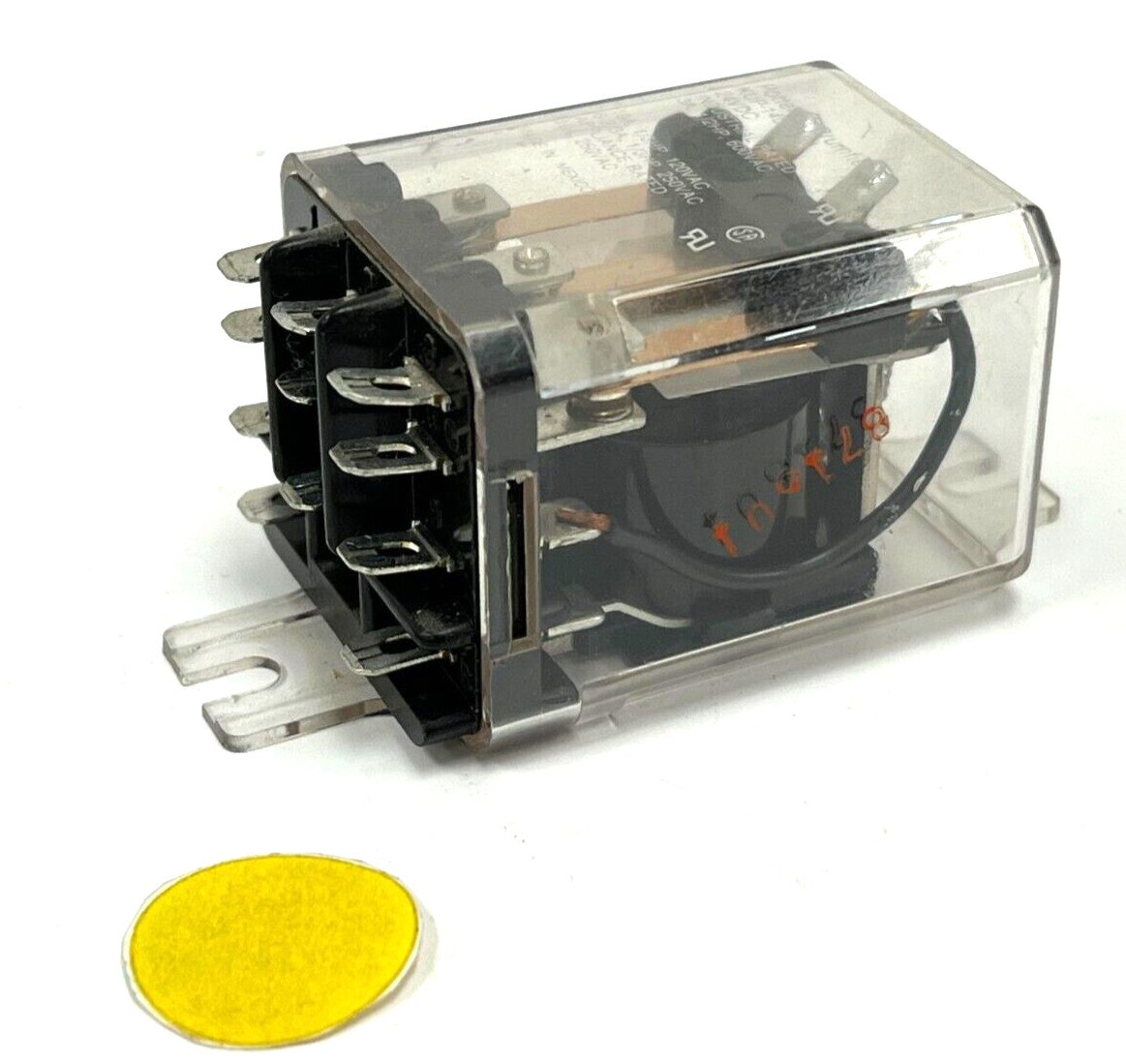 POTTER & BRUMFIELD KUP-14D55-24 RELAY 250VAC 24VDC 10A 3PDT OAL 2-3/4″