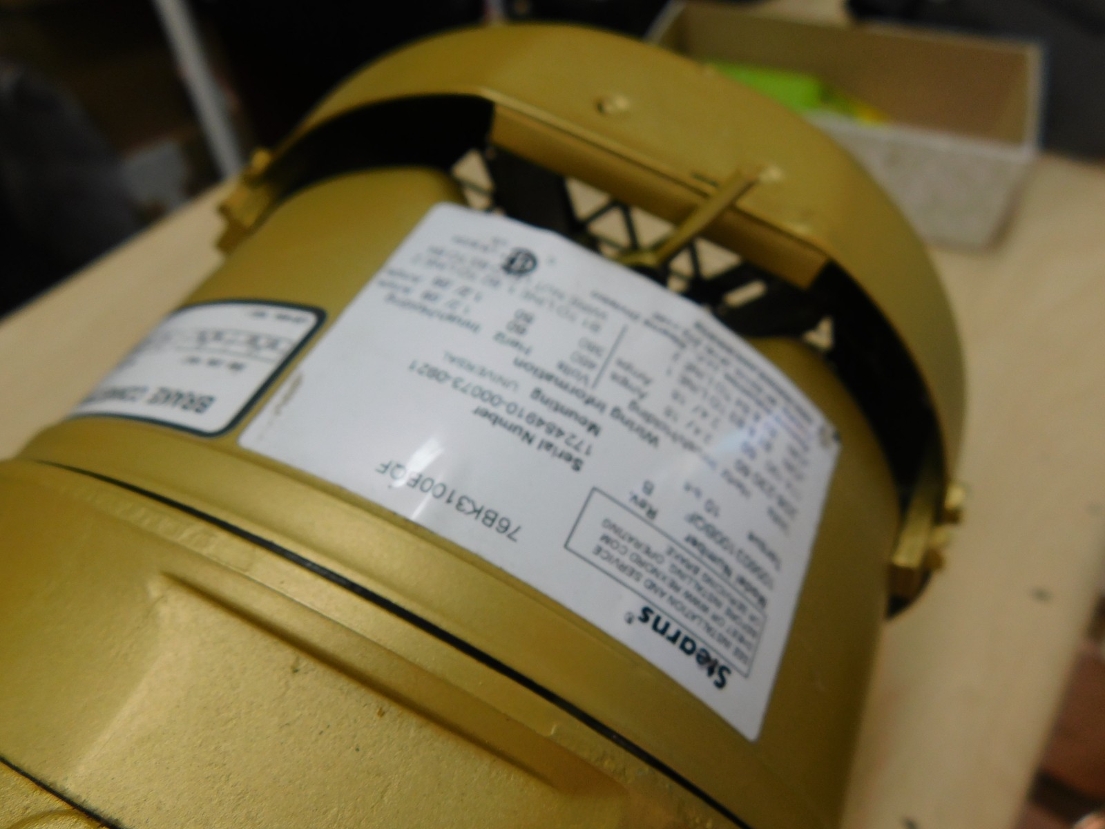 BALDOR CEBM3554T 105603100BQF 230/460V – 4.4/2/2 Amps Super E Motor + Stearns