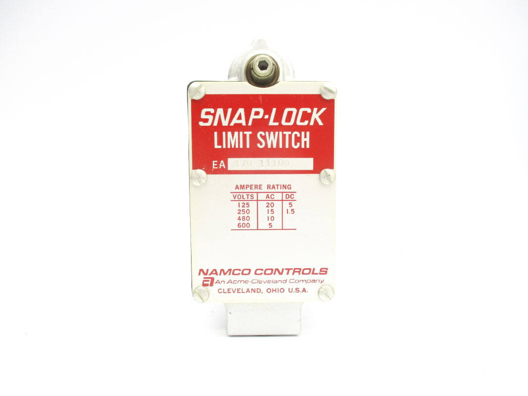 NAMCO CONTROLS EA170-11100 600VAC 5A NSNP
