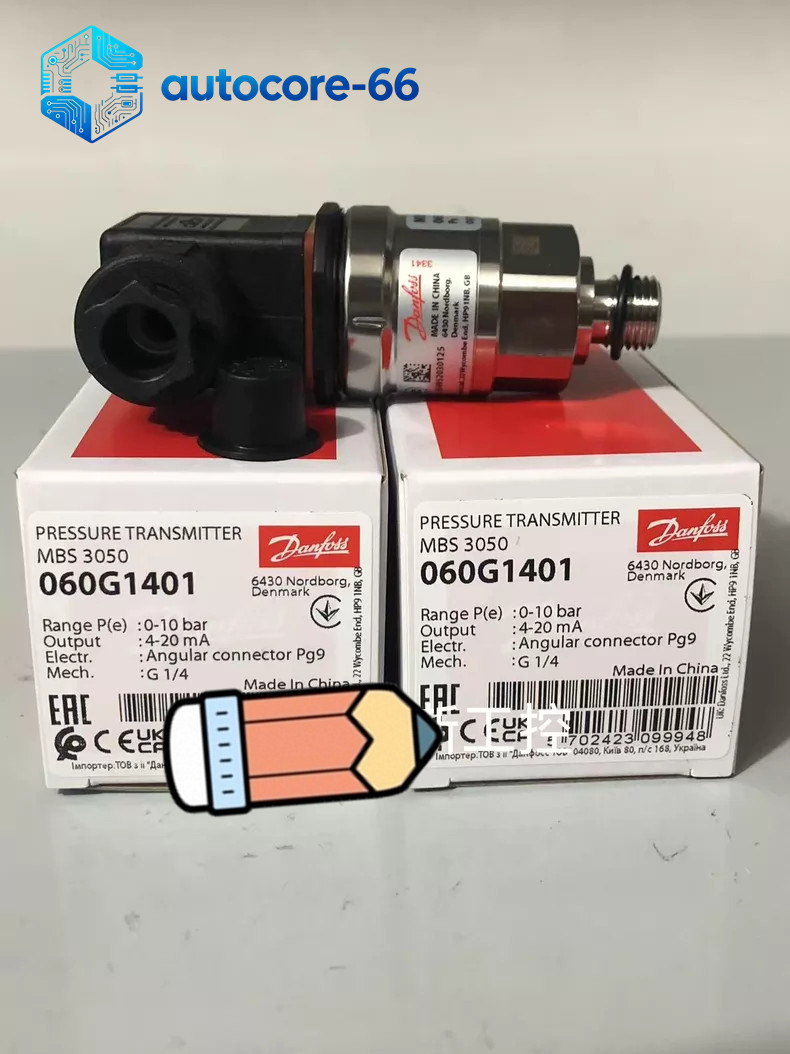 1PC New Danfoss MBS3050 Pressure Sensors MBS3050 060G1401 One-year warranty