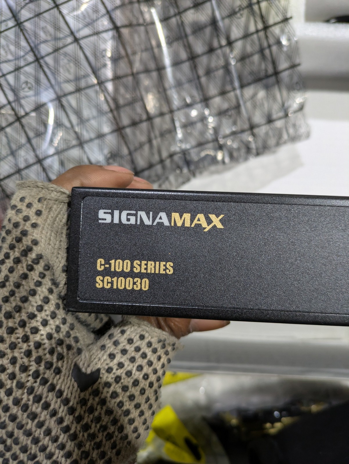 SIGNAMAX C-100 24 PORT FAST ETHERNET POE+ LITE SWITCH SC10030 DC52V 5A HOFFMAN