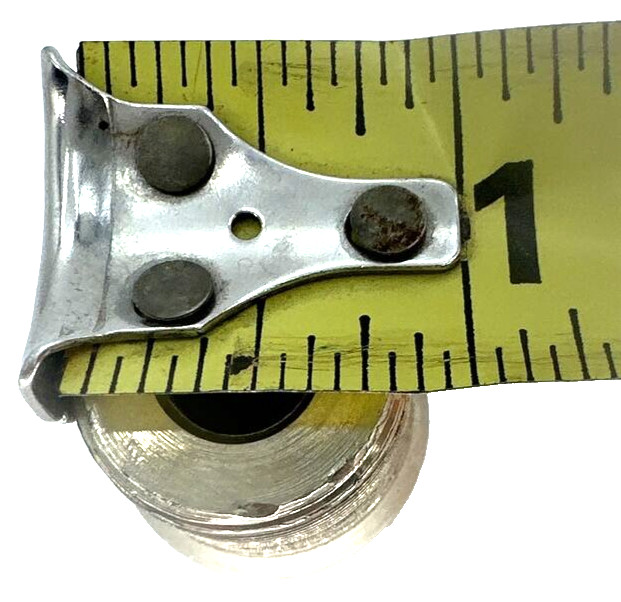 Flow Control Bleed Down Valve Body, 3.25″ Long, M/F Thread, 3/8″ Open, new (LL)