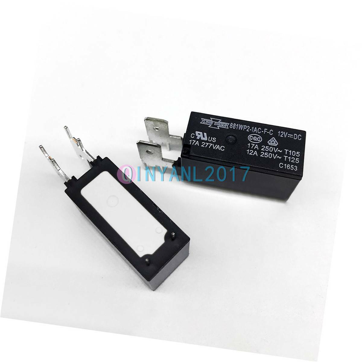 5pcs SONG CHUAN 881WP2-1AC-F-C 12VDC Relay