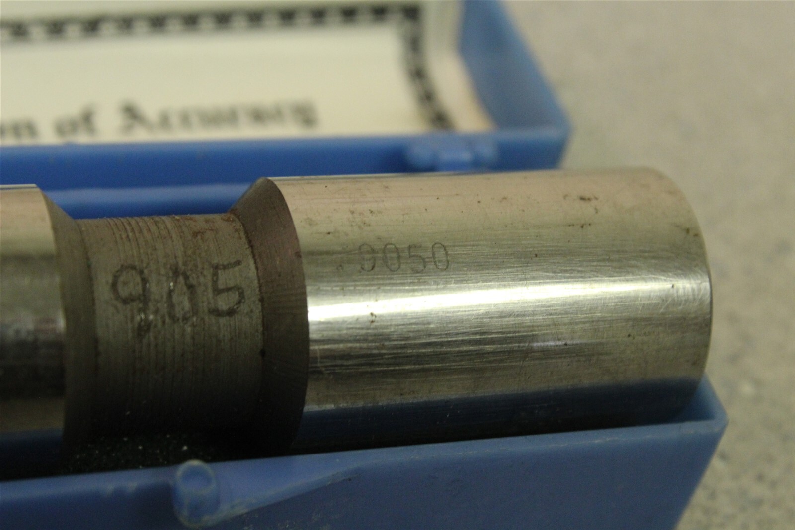 NEW Deltronic .9050 Plug Gage *FREE SHIPPING*