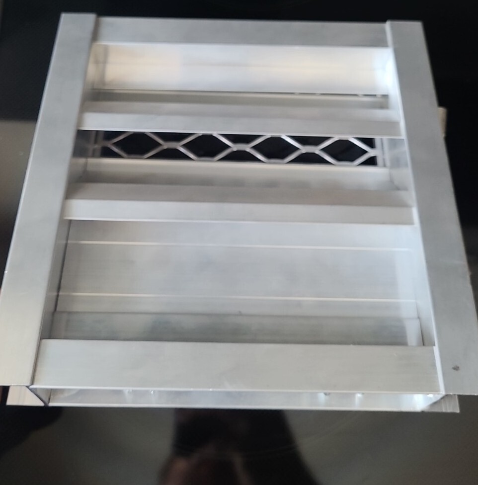 2 Ruskin ELF15J 8″ x 8″Airflow Damper – Stationary Louver Vent (GSHF3)