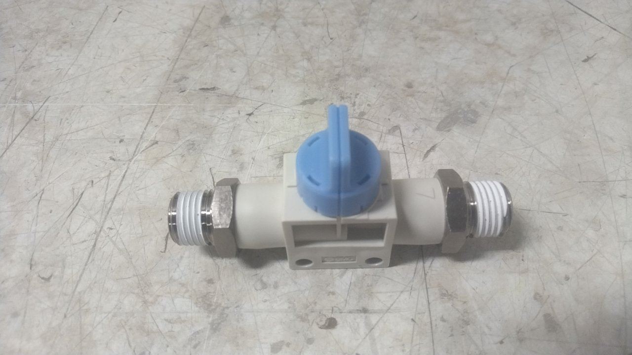SMC VHK3A-02S-02S 10 Pk 1/4 In Port Connection Finger Valve
