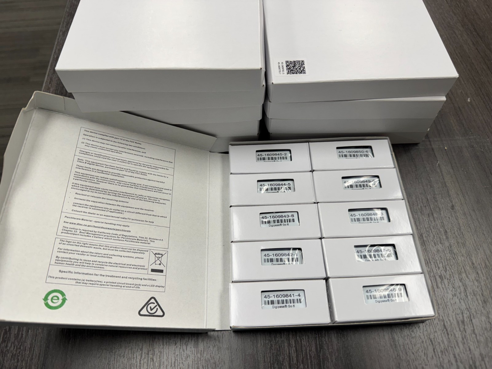 Lot of 10x DUO Digipass Go 6 Authentification Device
