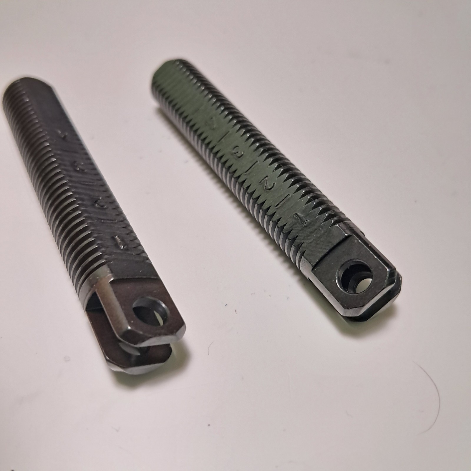 2x Original Anschutz Metal For Butt Plate M12x 71 Mm For Mod: 2002, 8002, 9003