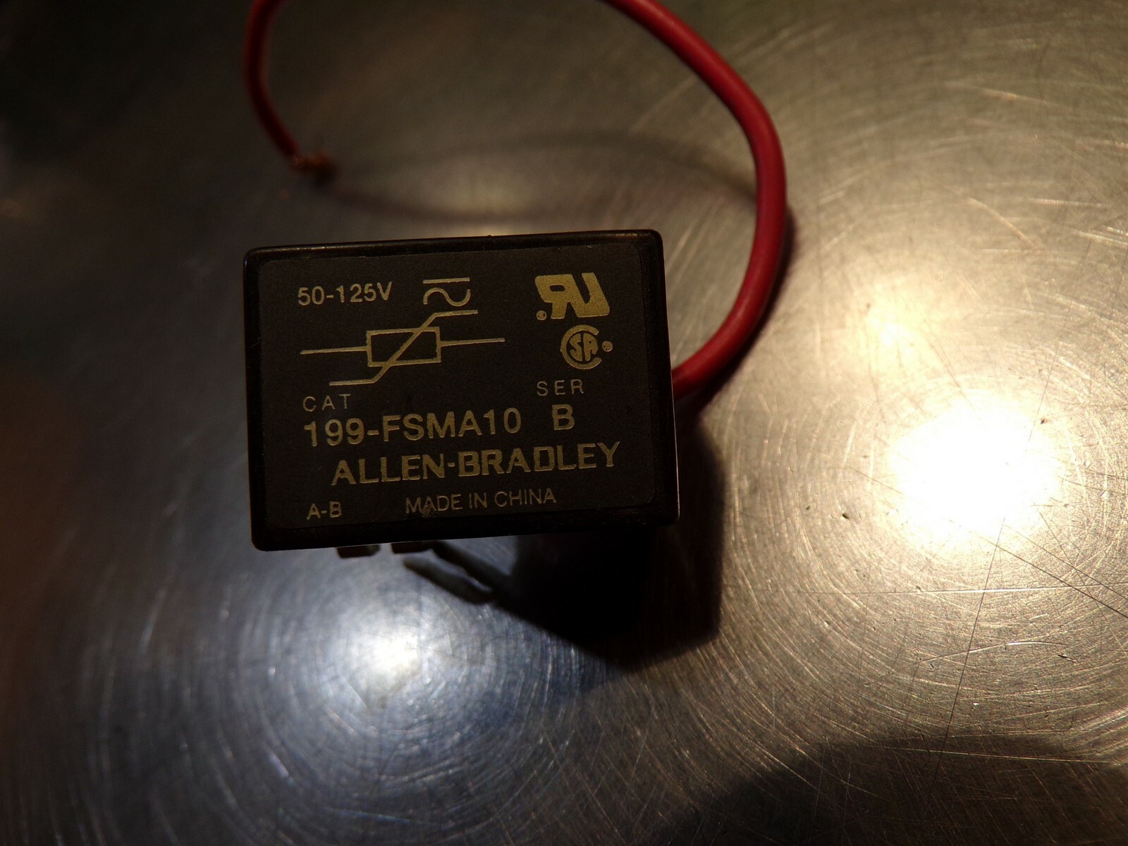 Allen Bradley 199-FSMA10 Ser B 50-125V Surge Suppressor *FREE SHIPPING*