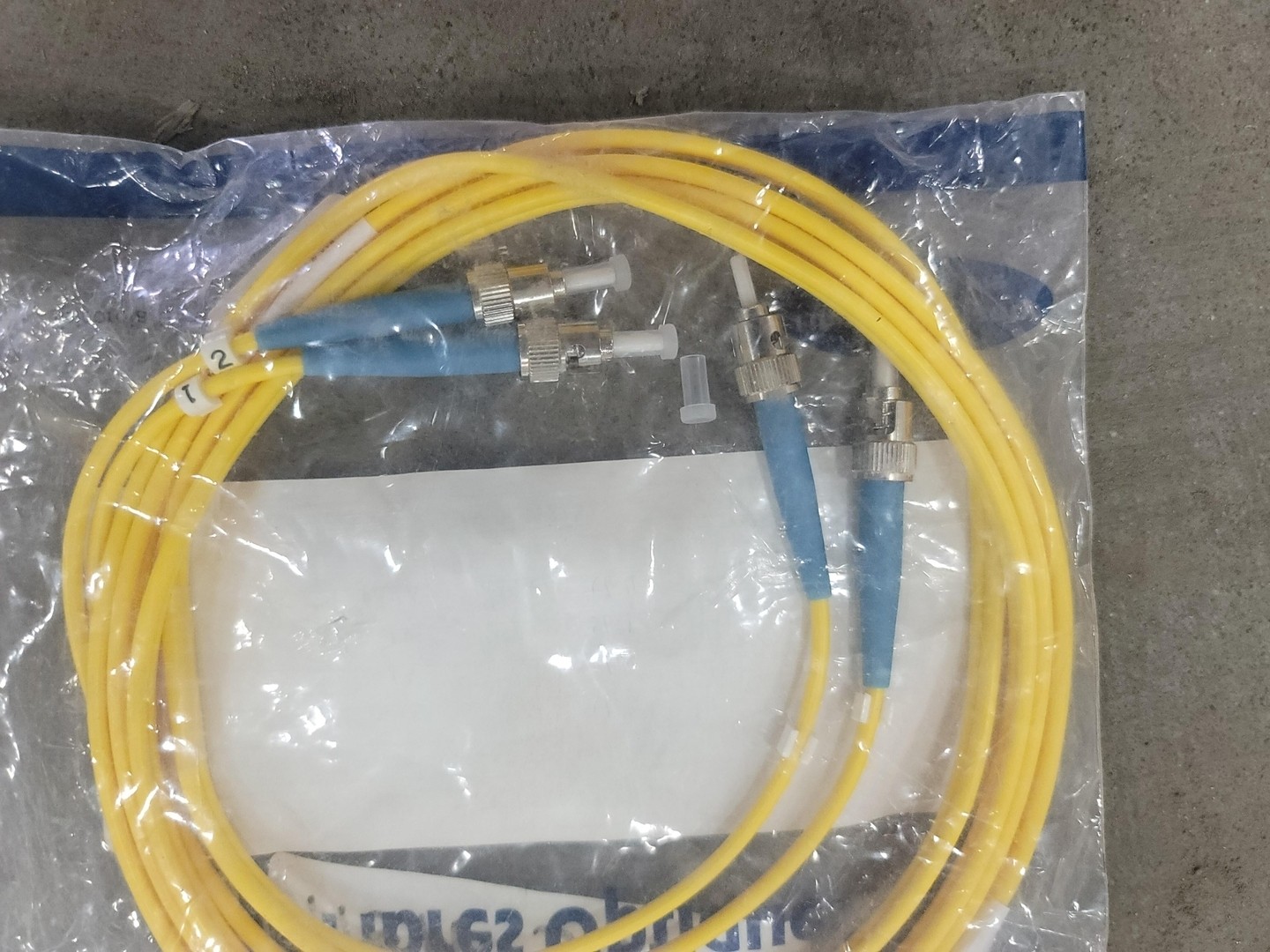 Wirewerks 2M Fiber Optic Patch Cord Cable PC-1A-STBSTB-002