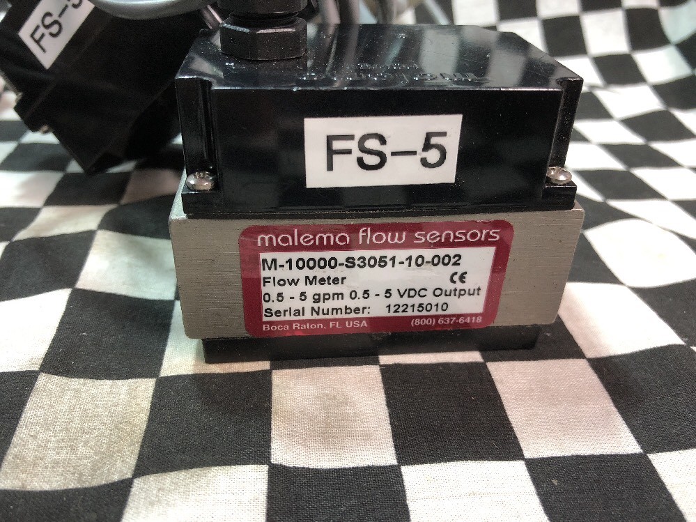 BIG LOT Malema flow sensors rotary meter M-10000-S3051-10-002 & M-10000-RE-004