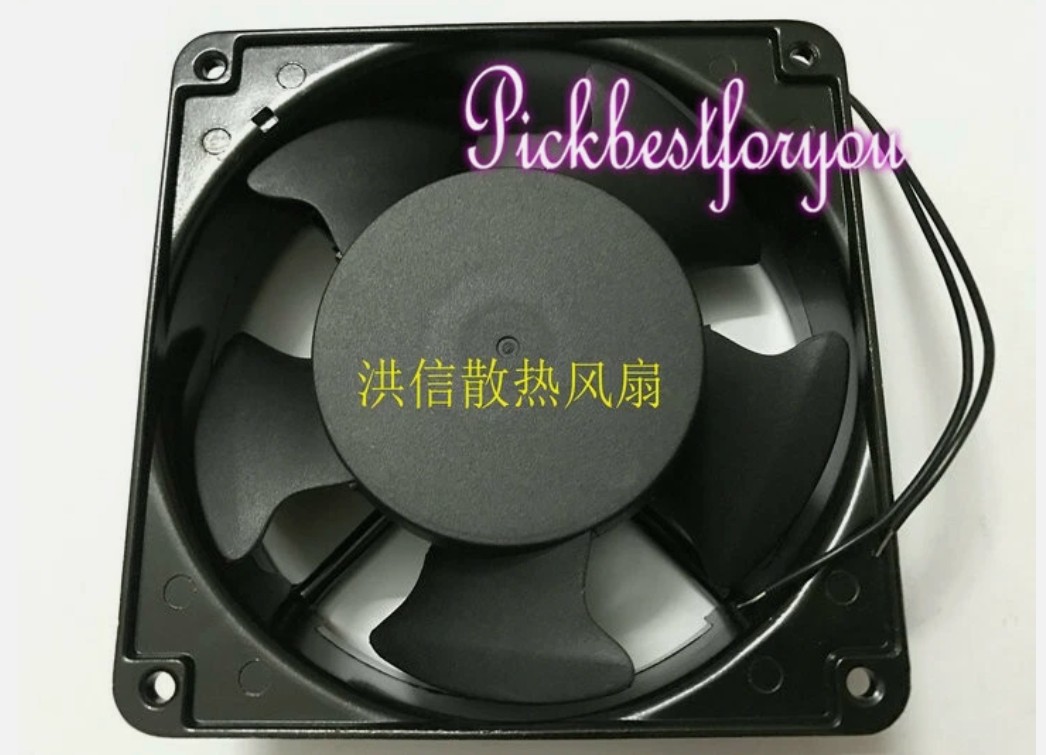 FULLTECH UF-12A23 BWH 230VAC 17/15W 120x120x38MM 2wire cooling fan M823B