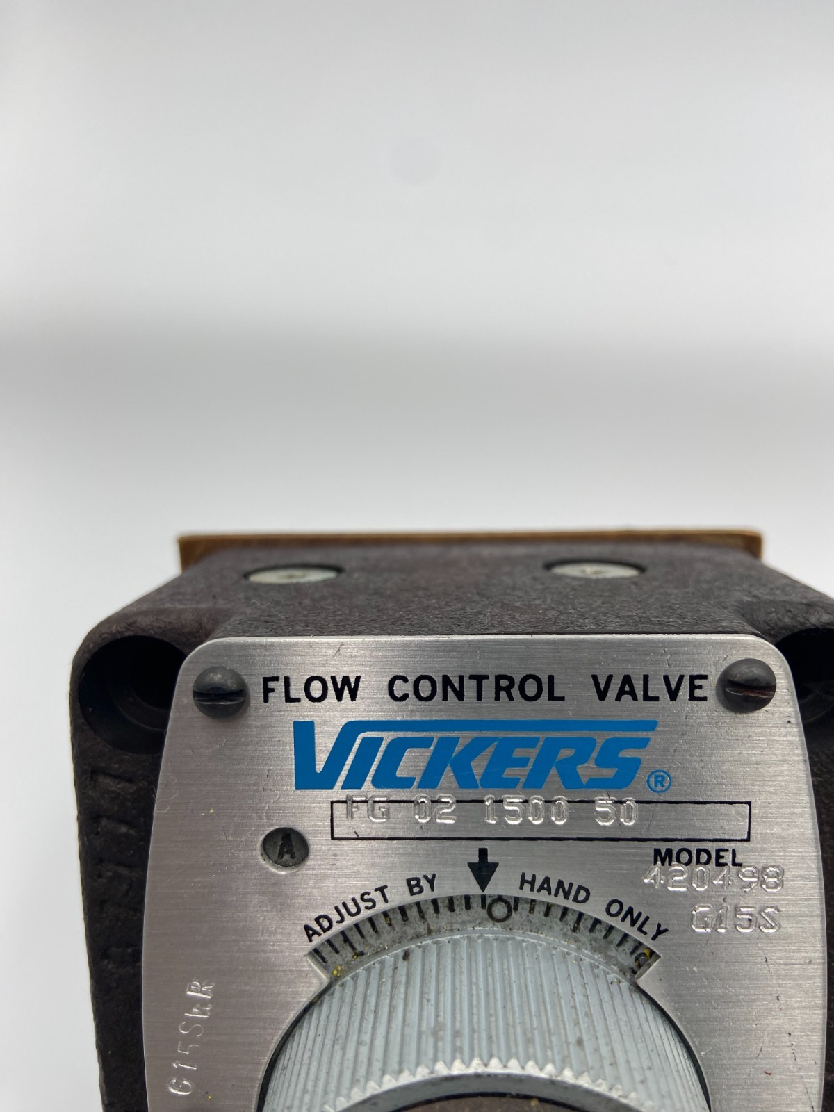 Vickers – Flow Control Valve – 420498, FG 02 1500 50 – Genuine-New