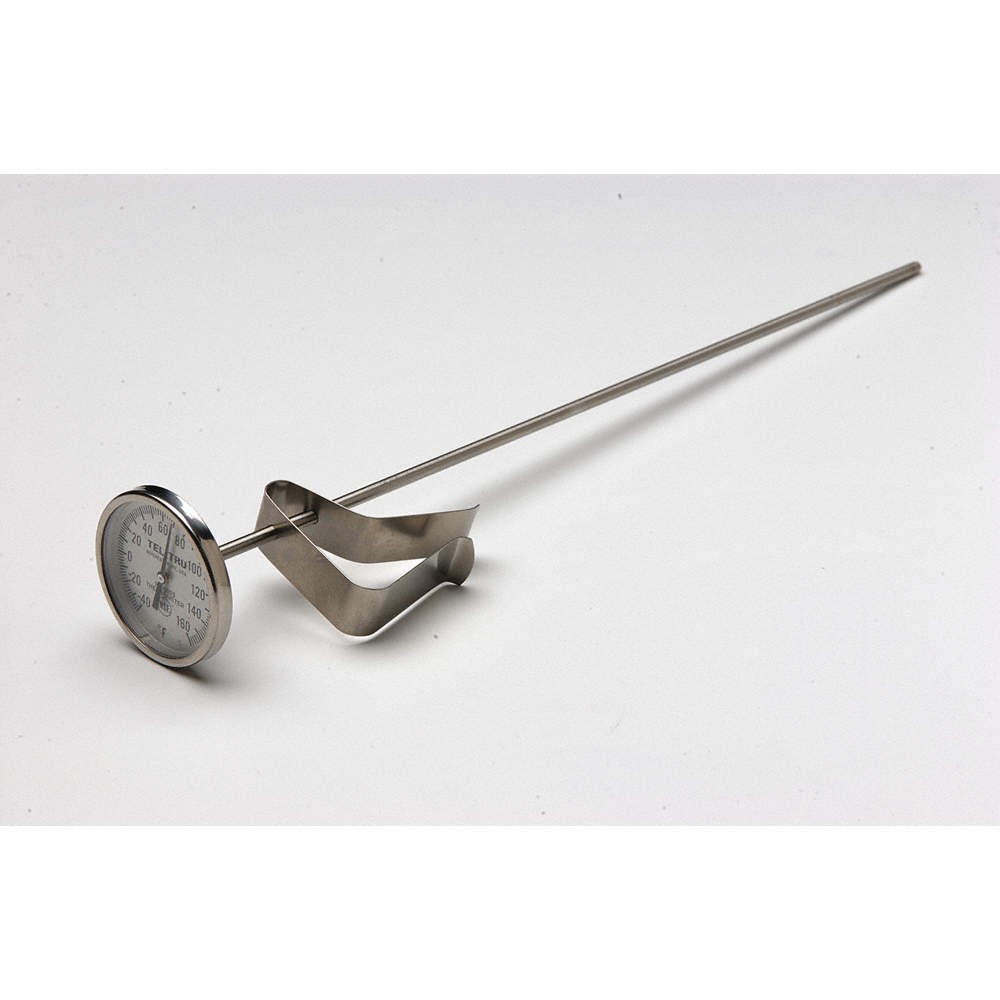 TEL-TRU Bimetal Thermom,1-3/4 In Dial,50to500F 8XXW9