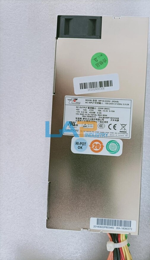 1PCS New FOR EMACS Server Power Supply MP1S-5220V 100-240V 47-63HZ 3.5-2A 220W