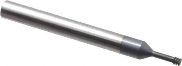 Carmex #8-32 Internal 3-Flute Solid Carbide Helical Flute Thread Mill TiAlN F…