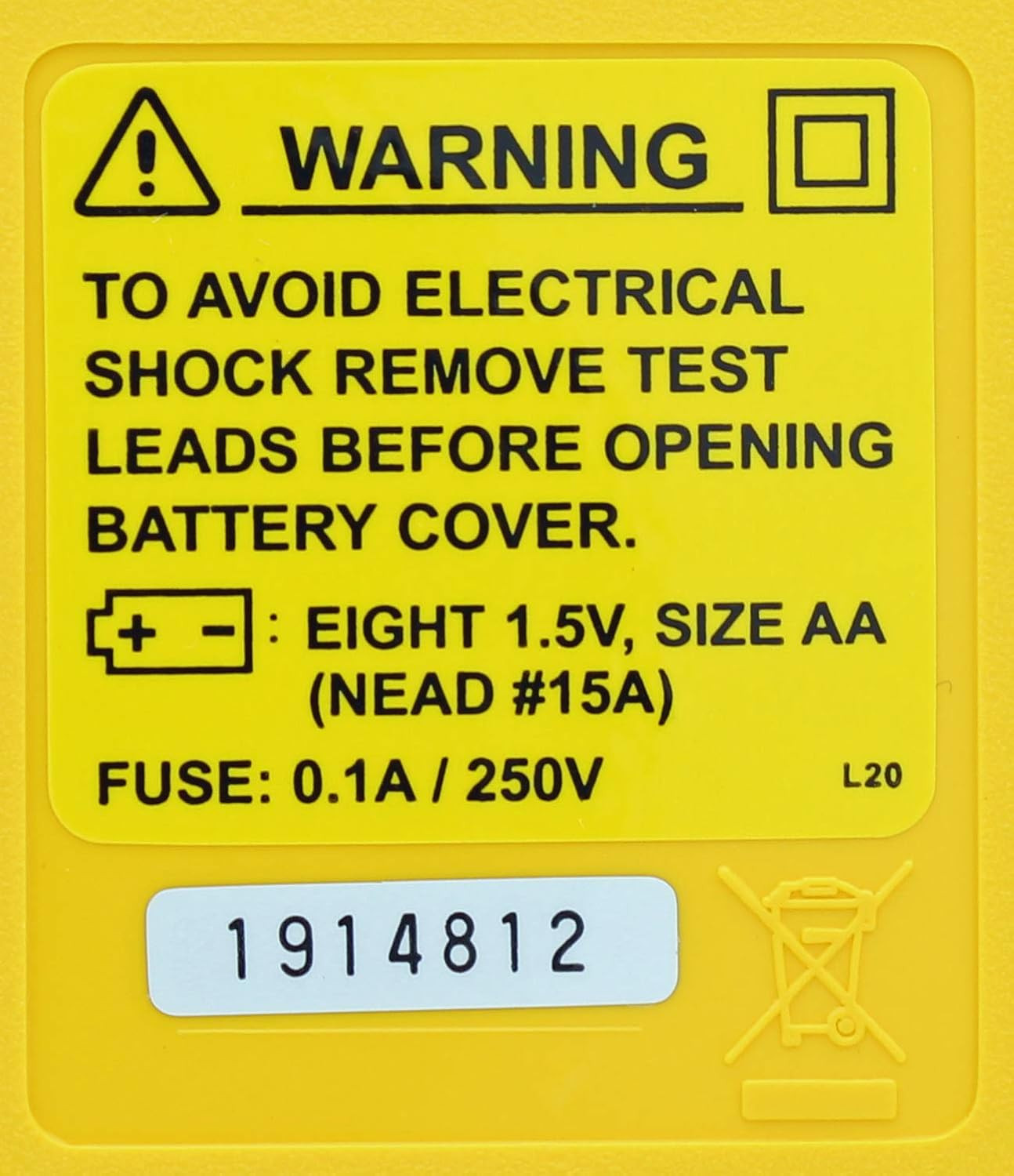 IDEAL Electrical 61-796 Earth Ground Resistance Tester, 3-Pole, Carrying Case In