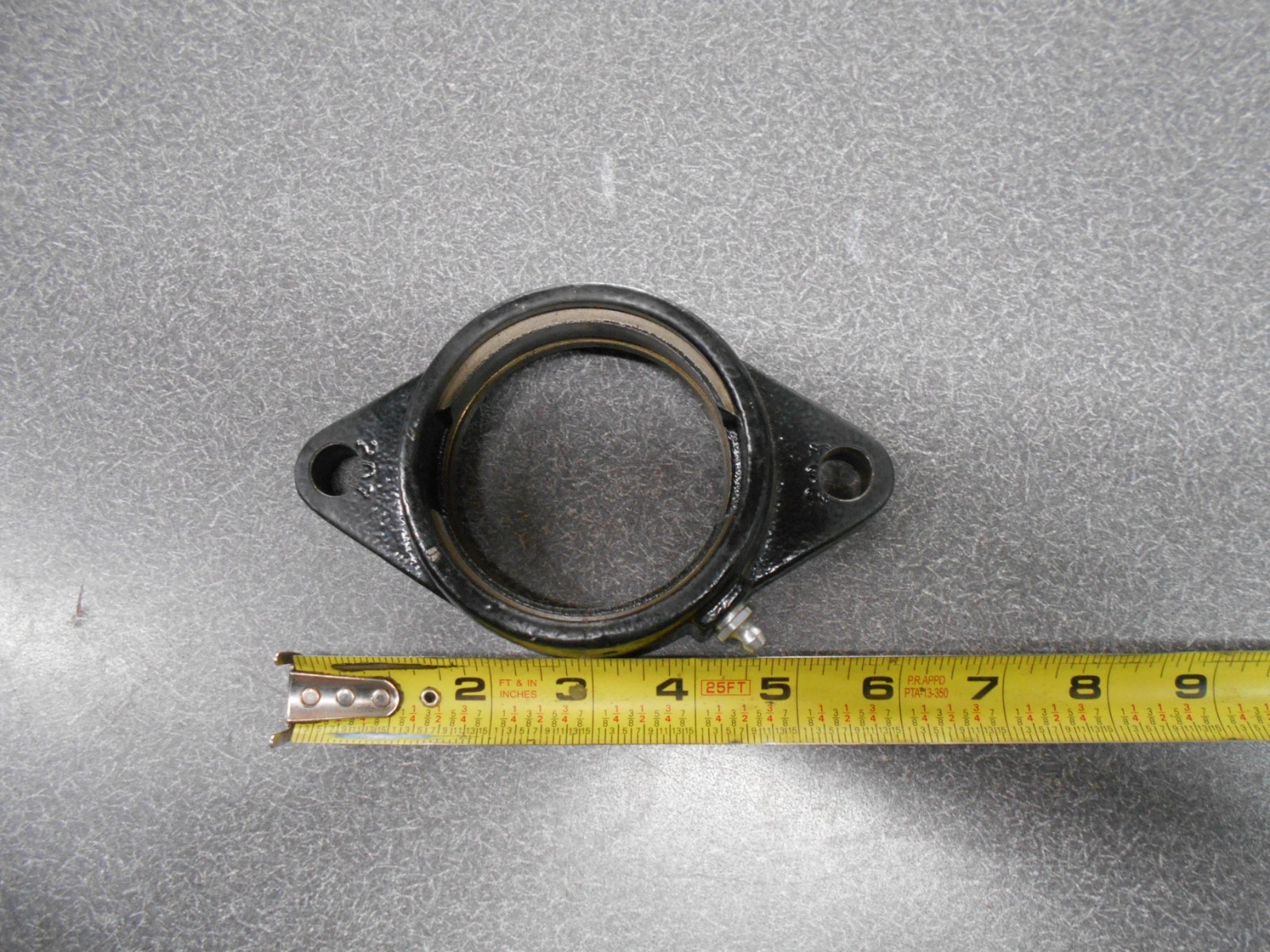 Burns/Tisco 72mm 2-Bolt Greasable Bearing Flange. T72-R. NEW!