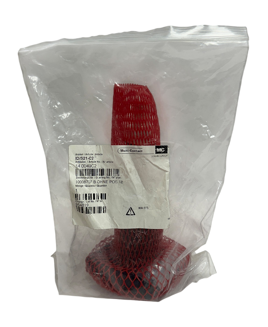 STAUBLI Multi-Contact ID/S21-C2 / 14.0049C2 ELECTRICAL CONNECTOR 800A M20 NSMP