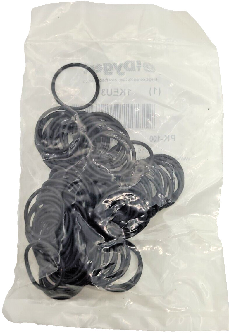 RT Dygert 1KEU3 Buna-N O-Rings, 019N70 15/16″x1/16″, 100 Pack, new (XX)