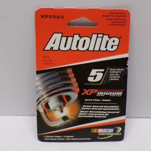 Autolite Spark Plugs XP5503DP2 VJ1 21022012 Pack of 2