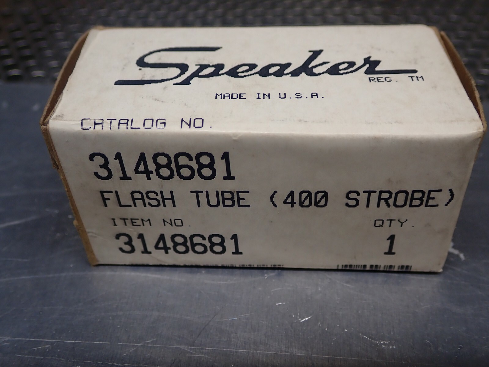 Speaker 3148681 Flash Tube (400 Strobe) Replacement Bulbs New (Lot of 3)
