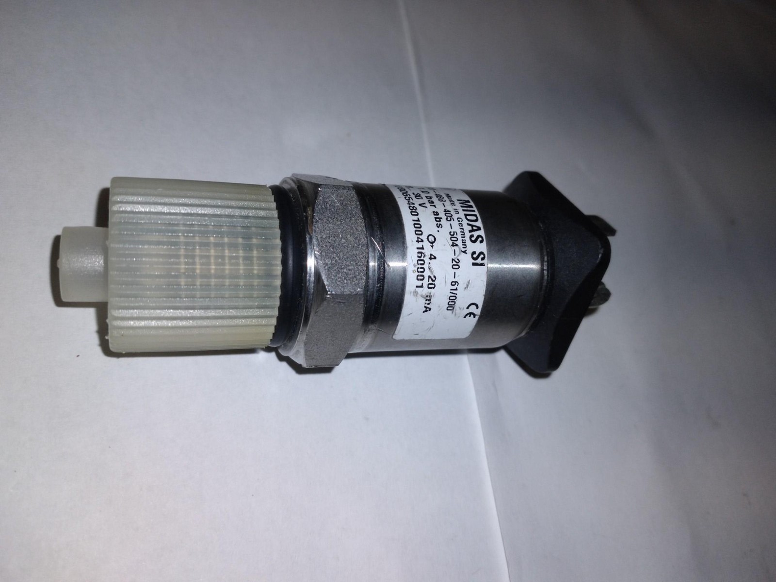 Jumo Midas SI 01006 Pressure Transmitter 0-1.0 Bar DC 10-30V 4-20mA Sensor