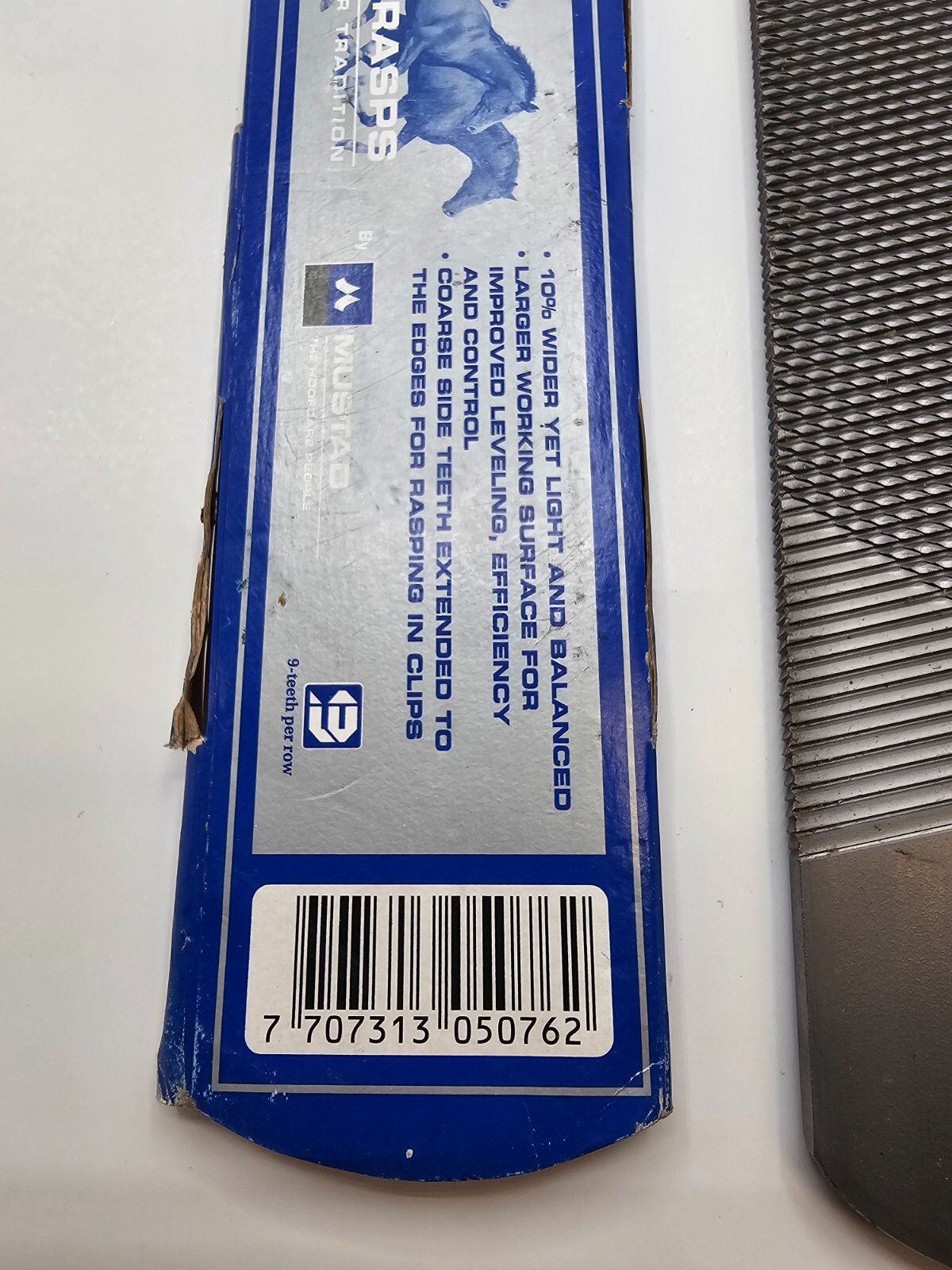 Heller Rasps eXceL Original Hoof Rasp 9 Teeth Per Row